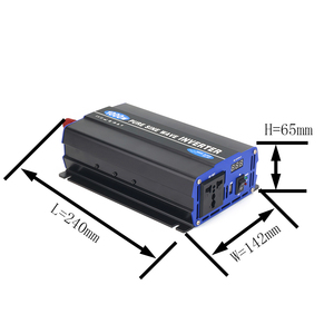 Onduleur à onde sinusoïdale <span class=keywords><strong>pure</strong></span> DATOU <span class=keywords><strong>BOSS</strong></span> 12V 24V 220V 230V DC/AC 1000W-1500W, compatible NFC, 90% d'efficacité, 60Hz, en stock - Product Image 4
