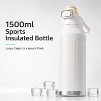 Bouteille isotherme en acier inoxydable 316 pour eau froide, grande capacité, pour sports de plein air, isolation thermique 12-24h, portable pour homme