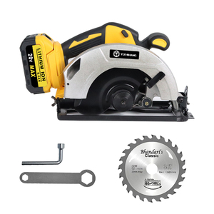 Scie circulaire sans fil professionnelle L de 7 pouces, mini-scie électrique de 185 mm pour le bricolage, l'industrie, la coupe du bois et l'élagage des grands arbres - Product Image 5