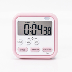 Silent Countdown <b>Timer</b> 60 Min LCD Display Alarm Clock For Students Kitchen Time Management Exam <b>Timer</b> - Product Image 3
