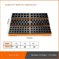 Accessoires d'outillage CNC : Organisateur de rangement étanche pour fraises, forets, tarauds et cartouches ER