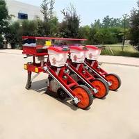 Semoir multifonctionnel 4 rangs pour maïs sans labour et maïs, modèle 2BYF-4 avec boîte de vitesses, monté sur 3 points pour tracteurs de 40-50 CV
