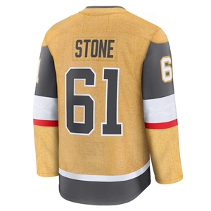 Jersey Hoki Es Bordir Grosir Vegas Golden Knights # 9 Jack Eichel # 60 Mark Stone # 93 Seragam Hoki Mitch Marner - Product Image 2