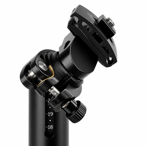 Tija de sillín telescópica ajustable de 2 etapas de aleación 6061 con abrazadera de liberación rápida de 31.6, 31.8, 33.9 mm para bicicleta plegable - Product Image 5