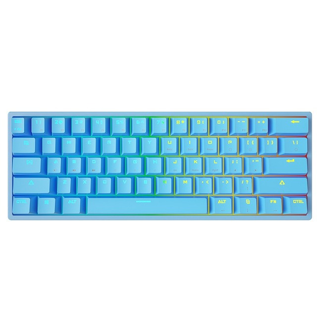 Custom Computer Multi Function Mechanical Keyboard Gaming Keyboard White Label 60% Mini Mechanical Gaming Keyboard