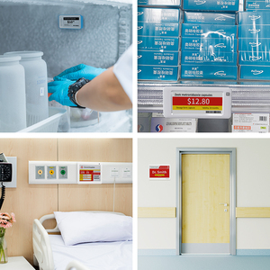 Système d'inventaire pour blocs hospitaliers Minew Medical Pharmacy : Étiquettes électroniques d'étagère (ESL) avec fonction Pick-to-Light et passerelle BLE, alerte de date d'expiration des médicaments - Product Image 6