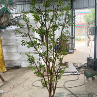 Plántulas Artificiales de Árbol Verde Oriental con Copas Completas, Simulación de Olivo Dulce, Semillas para Plantación Temporal