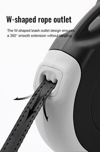 Tali Kekang Anjing Truelove Hot RTS Nylon Retractable, Harness Bahu Reflektif, Nyaman, Mewah, Dapat Diperpanjang, Hands-Free - Product Image 3