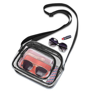 Sac bandoulière transparent personnalisé BSCI, élégant et approuvé pour les stades, idéal pour les concerts - Product Image 3
