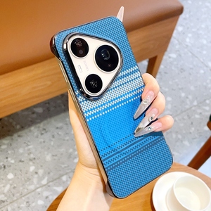 เคสโทรศัพท์แม่เหล็กแบบมีลายคาร์บอนไฟเบอร์ขั้นสูงสำหรับ Huawei Pura90Pro Max Mate80Pro Max Nova14 Ultra ป้องกันการกระแทกแบบไร้ขอบ - Product Image 5