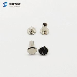 Fijaciones de Encuadernación Tipo Tornillo de 10 mm para Libros, Fabricadas por YIWANG - Product Image 2