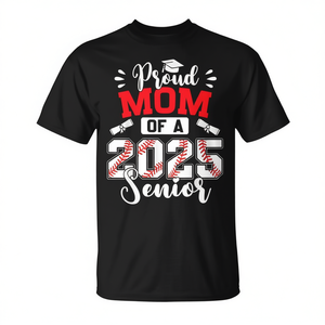 Orgogliosa mamma di una maglietta per la laurea di baseball del 2025 - Product Image 2