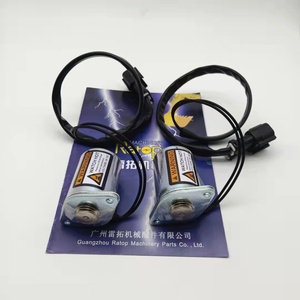 Excavator Solenoid PC200-6 PC220-6 6D102 Rotary Solenoid Valve 206-60-51130 206-60-51131 206-60-51132 - Product Image 3