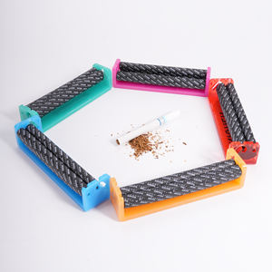 Rouleau à tabac en plastique 78 mm, machine à rouler les cigarettes portable, accessoires pour fumer, fabricant de cigarettes manuel portable - Product Image 3
