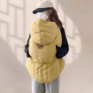 Housse de transport d'hiver pour porte-bébés, capuche chaude universelle pour porte-bébés, châle anti-froid pour poussettes avec sac de rangement - Product Image 2