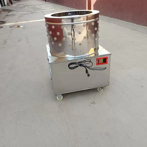 Desplumadora de aves de corral doméstica Industrial, depiladora de pollo, máquina de eliminación de plumas de pollo, máquina desplumadora de pato y pollo - Product Image 6