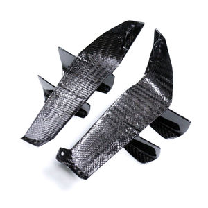 ZHONGHONG 3K Dry Carbon Fiber Winglets for Yamaha MT09 2024-2026 Direct OEM Fairing Spoiler Black <b>Gloss</b>/Matte <b>Clear</b> Coated - Product Image 6