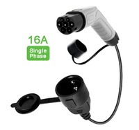 Pistolet à décharge 16A EV V2L 3.5kw Type 2 Câble de charge pour véhicule à énergie nouvelle Prise étendue pour camping en plein air V2L