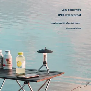 <span class=keywords><strong>Linterna</strong></span> LED Multifuncional Retro para Camping, con USB Tipo-C, Portátil, para Exteriores, con Botón <span class=keywords><strong>de</strong></span> Encendido - Product Image 6