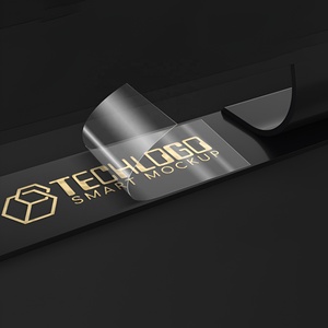 Etiqueta Adhesiva Personalizada con <span class=keywords><strong>Transferencia</strong></span> UV DTF, Logotipo Comercial, Vinilo Metálico Dorado Resistente al Agua, Embalaje con Certificación ISO 9001 - Product Image 1