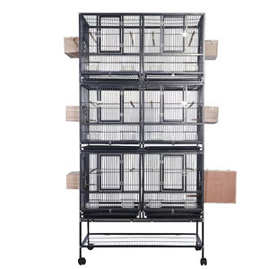 Popüler Tasarım Kuş Üreme Yuvası Katlanabilir Metal Taşınabilir Kafes Üreme Kafesleri Yüksek Kaliteli Büyük Kuş Kafesleri - Product Image 1