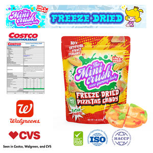 Etiqueta privada Caramelo con sabor a fruta Colores naturales <span class=keywords><strong>Pizza</strong></span> gomosa liofilizada en embalaje pequeño con larga vida útil - Product Image 5