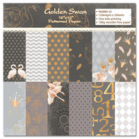 GF 12 Designs Love – Pack de 24 feuilles de papier décoratif pour journal créatif et scrapbooking, impression recto, carton 12x12 pouces