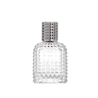 Flacon pulvérisateur de parfum en verre rechargeable de 50 ml, atomiseur portable à fine brume, format voyage, flacon vide pour parfum avec bouchon anti-fuite