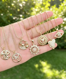 Collar con colgante de estrella de mar y corazón, joyería de verano, cadena con eslabones clásicos, regalo para mujeres amantes de la playa - Product Image 5