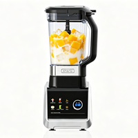 Mixeur de table HGM en gros, 1500W, pour smoothies aux fruits, jus et glace pilée, robot culinaire, appareil de cuisine, direct usine