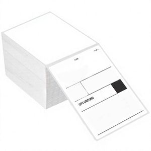 Papier Kraft A4 avec impression brillante mate recto simple, adhésif sensible à la pression pour écriture et masquage laser/jet d'encre vierge - Product Image 1