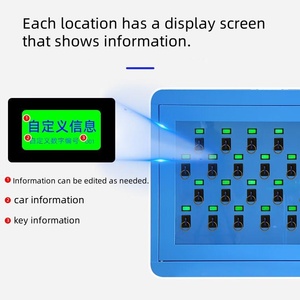 Rfid chìa khóa thông minh tủ kim loại vân tay và nhận dạng khuôn mặt truy cập cho phê duyệt xe và kho quản lý quan trọng - Product Image 3