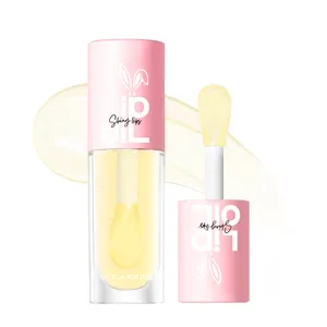 Violahouse Óleo labial com sabor de frutas hidratante natural nutritivo óleo transparente labial