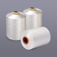 Fil fantaisie Huilong 150/48 DTY, filament texturé, écologique, recyclable, absorbant l'humidité, 100% polyester, certifié Oeko-Tex
