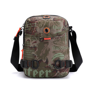 Sac banane multifonctionnel unisexe portable et imperméable pour le cyclisme en extérieur, sac de poitrine, sac messager simple, sac banane à lettres - Product Image 5