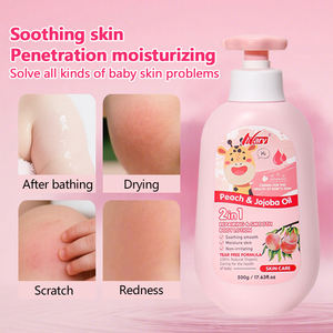 Nary fabrika 2 In1 vücut MilkBaby cilt bakımı yüz nemlendirici süt doğal stok organik doğal bebek losyon krem - Product Image 4