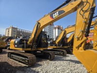 Excavatrices sur chenilles d'occasion 23 tonnes, moteur C6.4, équipées de Caterpillar CAT323DL avec moteurs puissants
