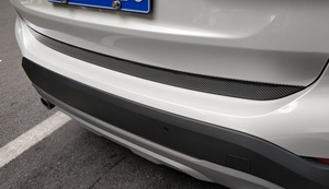 Universel en <span class=keywords><strong>caoutchouc</strong></span> PVC souple avec motif en fibre de carbone <span class=keywords><strong>protection</strong></span> et bandes de décoration pour des voitures - Product Image 6