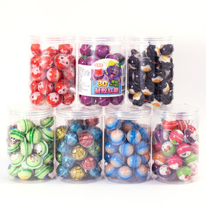 China Factory's Customized <strong>Halal</strong> Certified 2-10g Eyeball Shape Soft Candy Fruit Flavored Gummy for Halloween Special - Product Image 1