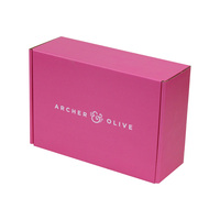 Boîte d'expédition en carton rigide personnalisée, couleur mate imprimée, avec gaufrage et estampage à chaud doré pour les petites entreprises