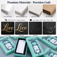 Boîte cadeau haut de gamme avec logo personnalisé étui pour téléphone portable 2mm papier couché UV avantage feuille spécifications gaufrage impression manipulation