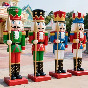 맞춤형 공원 경관 지역 입구 쇼핑몰 실내 장식 야외 대형 유리 섬유 조각 - Product Image 1