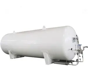 Tanque de nitrógeno industrial criogénico de 5000L, tanques de almacenamiento de GNL a la venta