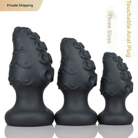 Plug anal et godemiché souple en forme de tentacule de pieuvre - Dilatateur anal flexible, masseur érotique, jouet sexuel pour adultes pour un plaisir intense de la prostate