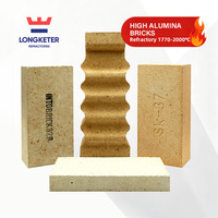 Briques réfractaires à haute teneur en alumine SL-75 SL-70 SL-60, blocs robustes de marque LKT pour fours à 1770°C
