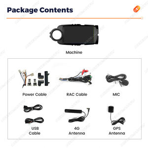 Radio audio à écran IPS de voiture MEKEDE 6 + 128G Navigation GPS Car-play <span class=keywords><strong>Android</strong></span> <span class=keywords><strong>Auto</strong></span> 8core 4G WiFi pour <span class=keywords><strong>Toyota</strong></span> <span class=keywords><strong>Yaris</strong></span> Vios 2012-2017 - Product Image 3
