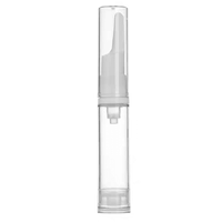 Flacon PET sans air pour soins des yeux 5ml/10ml/15ml Mini pompe à vide pour crème pour les yeux, sérum, shampoing, lotion et emballage de soins de la peau