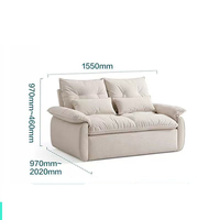 Nouveau Canapé-Lit Convertible 2026 Pliable Tout-en-un pour Petits Appartements et Salons – Idéal pour la Nuit