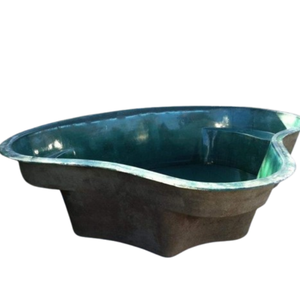 Op Maat Gemaakte Grote Buitenboerderij Koi Vijver Frp Andere Aquacultuurapparatuur <span class=keywords><strong>Aquarium</strong></span> <span class=keywords><strong>Aquarium</strong></span> <span class=keywords><strong>Aquarium</strong></span> Met Glazen Raam - Product Image 5