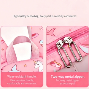 <span class=keywords><strong>Mochila</strong></span> Unisex de Moda para Estudiantes, Gran Capacidad 20-36L, Impermeable, de Poliéster, con Cierre de Cremallera, Estampado Animal, Asa Suave, Diseño Ergonómico - Product Image 6